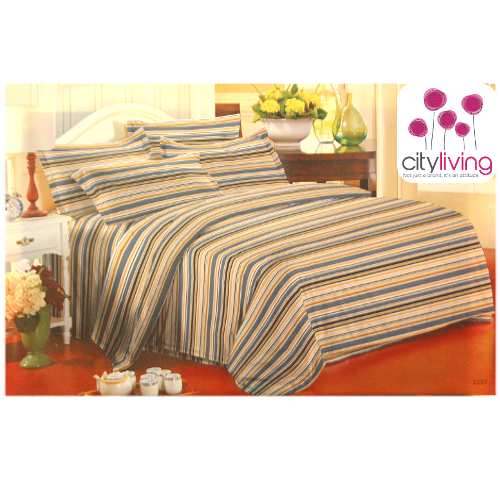 Keep yourself warm with this 5 Piece Duvet Cover Set - Double or Queen
