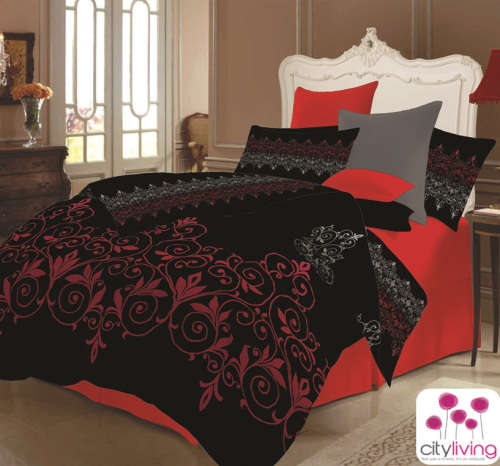 3 PCE COMFORTER SET - LUXURIOUS QUALITY - BEDDING - KING SIZE