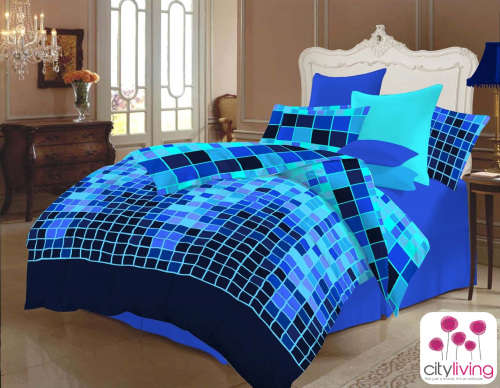 3 PCE COMFORTER SET - LUXURIOUS QUALITY - BEDDING - KING SIZE