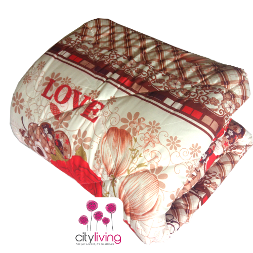 3 Piece Comforter Sets - Economical Range - Double Bed Size