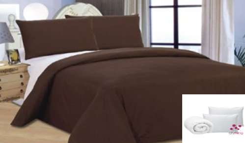7 Piece Plain Duvet Combo Set