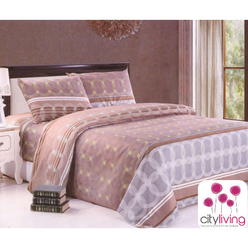 6 Piece Duvet Cover Set - Economical Range - Queen Bed Size