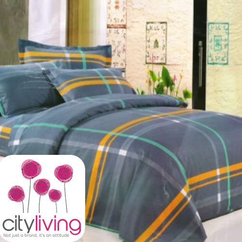 10 Piece Duvet Cover Set - Economical Range - Double Bed Size