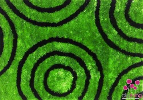 Contemporary Modern Area Rug - Long-Hair - Shaggy Rug - 2.2m x 1.5m