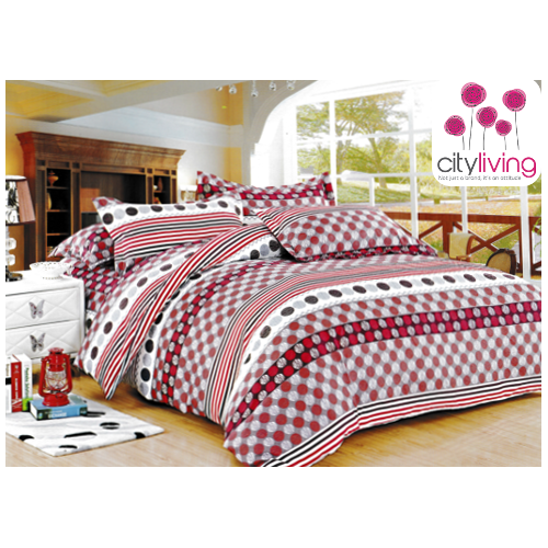 5 Piece Duvet Cover Set - Economical Range - Double Bed Size