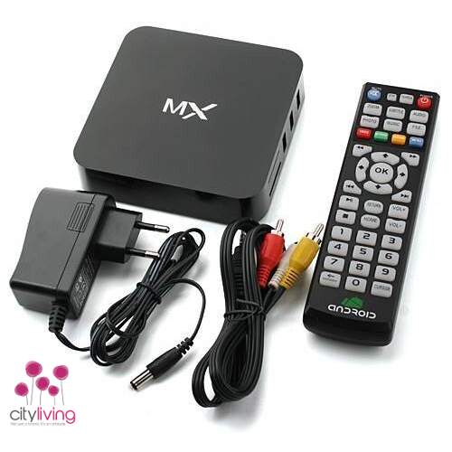 MXQ Android, Kodi TV Box Multimedia Player