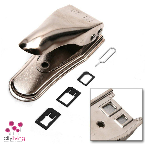 Stainless Steel Dual SIM Card Cutter