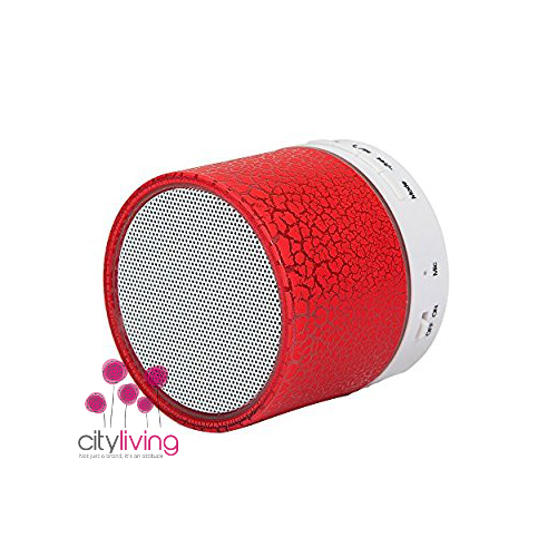 Smart LED Light Crack Mini Wireless Bluetooth Speaker