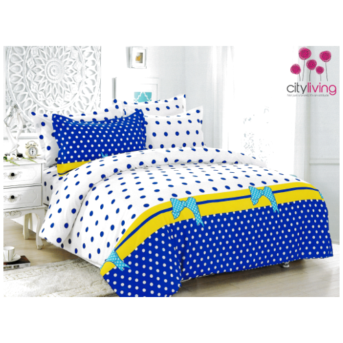 6 Piece Economical Duvet Cover Set - Queen