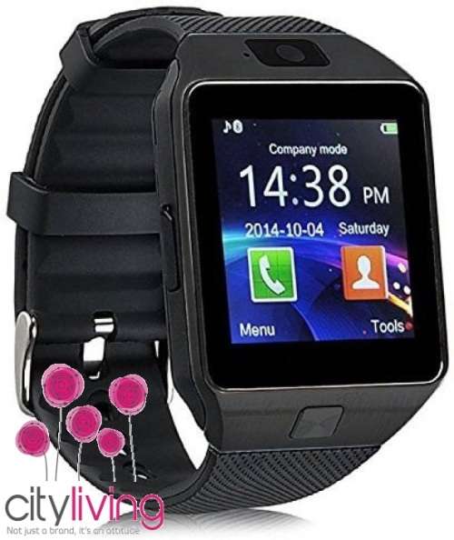 DZ09 Smart Watch With Bluetooth, SIM and Camera