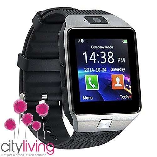 DZ09 Smart Watch With Bluetooth, SIM and Camera