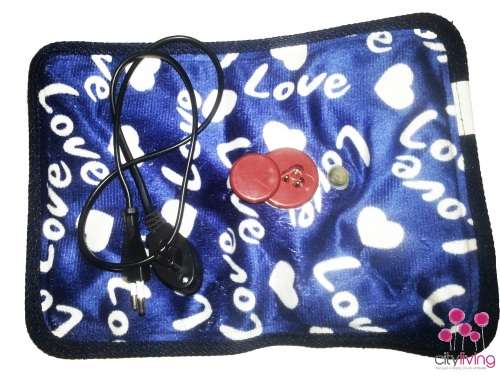 Rechargeable Hot Water Bag Blue Love