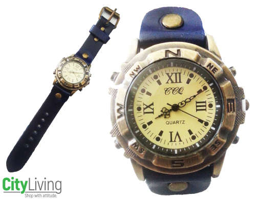 Trendy Watches with a Funky Leather Band