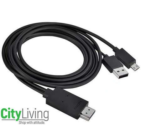 Micro USB to HDMI MHL Cable Adapter 3M