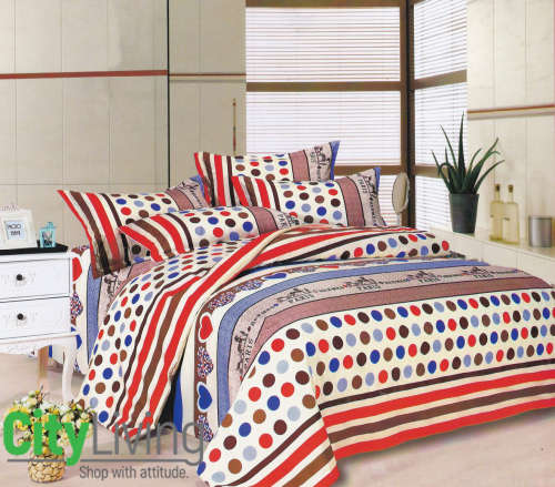 6 Piece Economical Duvet Cover sets