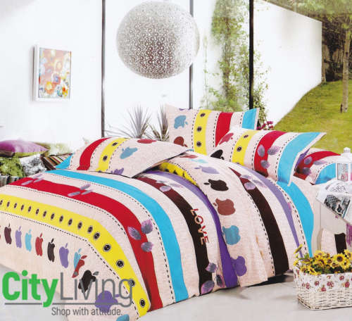 6 Piece Economical Duvet Cover sets