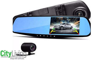 Rear View Mirror Cam Corder