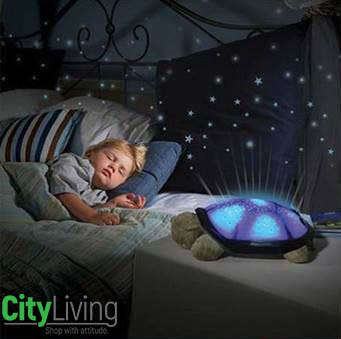Sparkling Musical Turtle Constellation Night Light