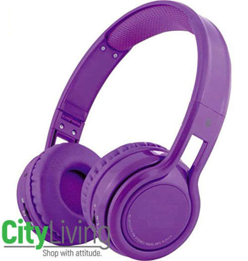 Bluetooth Micro SD Player (MP3) Headphones