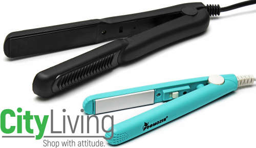 Mini Hair Straightener & Professional Straightener Combo