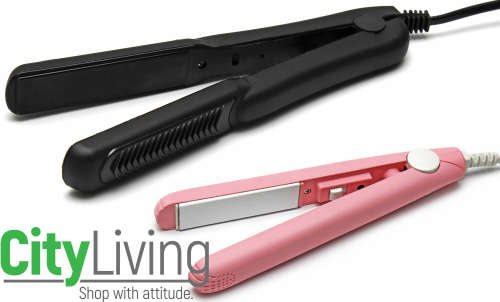 Mini Hair Straightener & Professional Straightener Combo