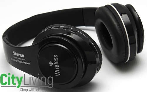 Wireless Headphones With SD Card Reader