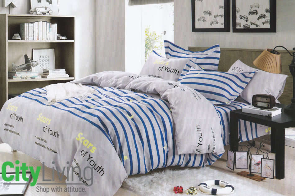 Duvet Cover Sets - 4 Piece - Printed Cotton - Premium Range