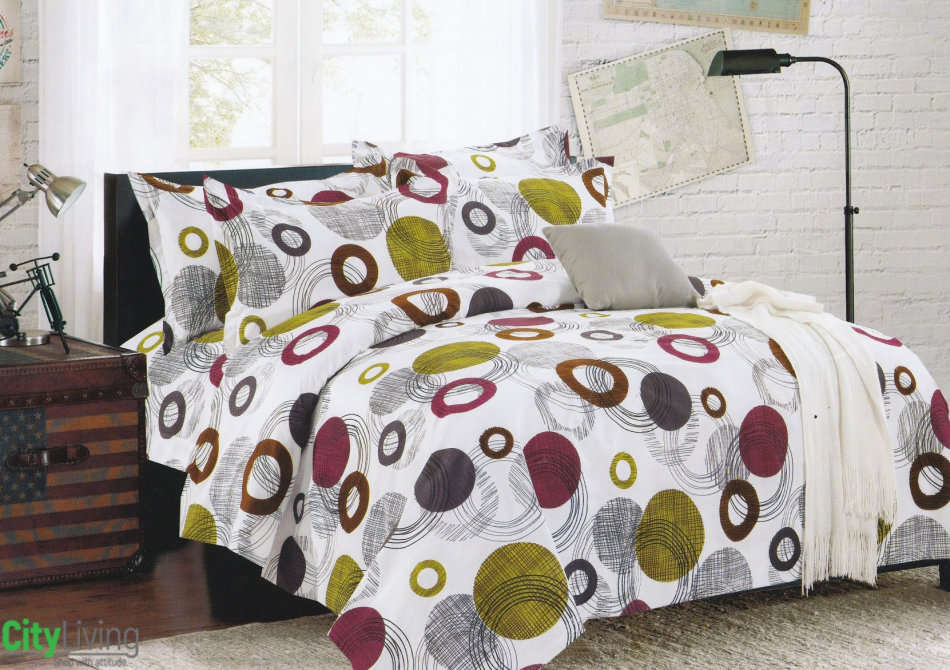 Duvet Cover Set - 6 Piece  - Microfiber- Economical Range