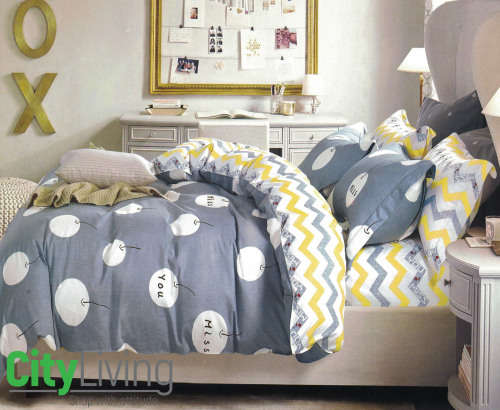 Duvet Cover Sets - 4 Piece - Printed Cotton - Premium Range