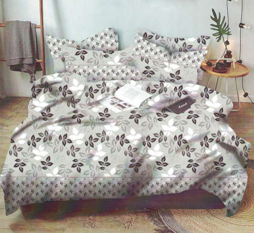 6 Piece Printed Microfiber Duvet Cover Set