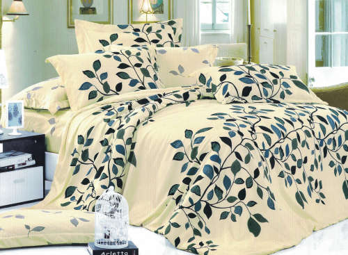 6 Piece Printed Microfiber Duvet Cover Set