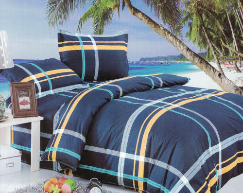 6 Piece Printed Microfiber Duvet Cover Set