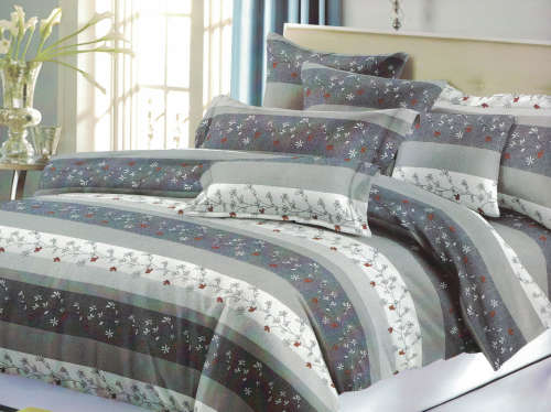 6 Piece Microfiber Duvet Cover Set - Queen