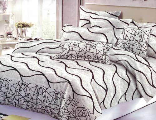 6 Piece Microfiber Duvet Cover Set - Queen