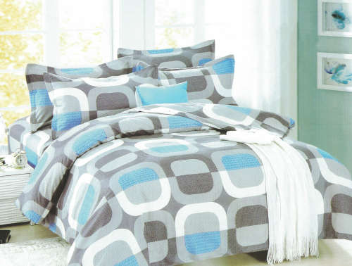 6 Piece Microfiber Duvet Cover Set - Queen