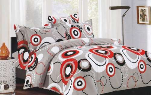 6 Piece Microfiber Duvet Cover Set - Queen