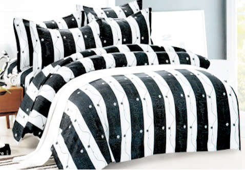 6 Piece Microfiber Duvet Cover Set - Double