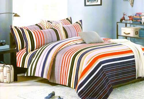 Printed Duvet Cover Set | 6 Piece