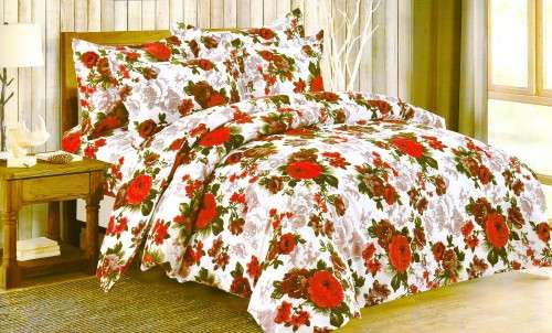 Printed Duvet Cover Set | 6 Piece