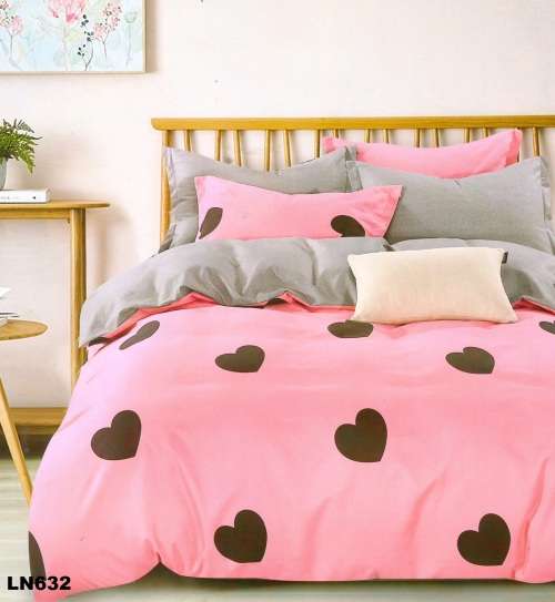 Printed Cotton Duvet Cover Set | 6 Piece