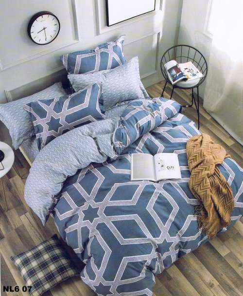 Cotton Duvet Cover Sets | Queen | 6 Piece