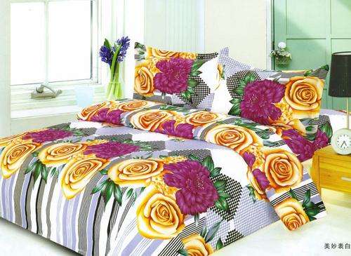 100% PURE COTTON 6PCE DUVET COVER SETS - QUEEN BED SIZE