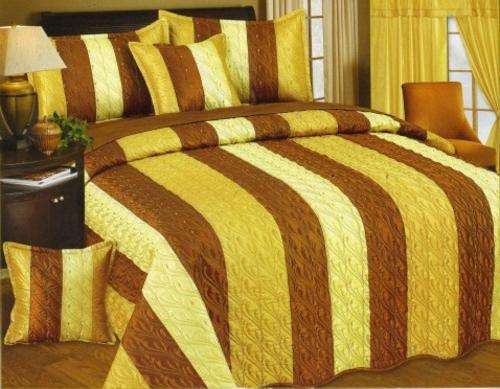 6 PCE MAJESTIC BEDSPREAD SET - DOUBLE BED SIZE