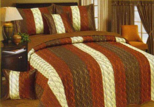 6 PCE MAJESTIC BEDSPREAD SET - DOUBLE BED SIZE