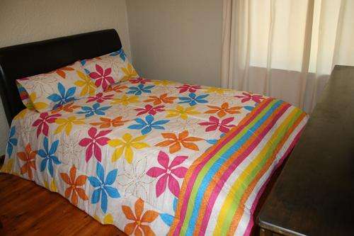 3PCE 132 THREAD COUNT POLLYCOTTON DUVET COVER SET - KING BED