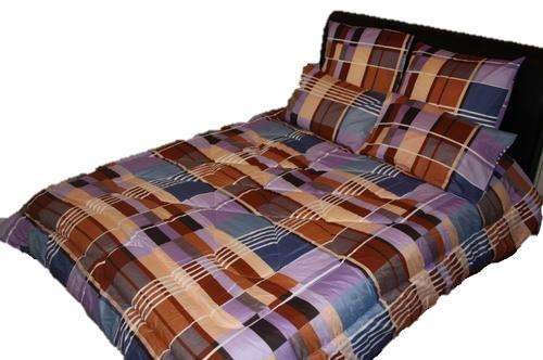 14 PCE COZY COTTON FEEL COMFORTER SET - QUEEN BED SIZE