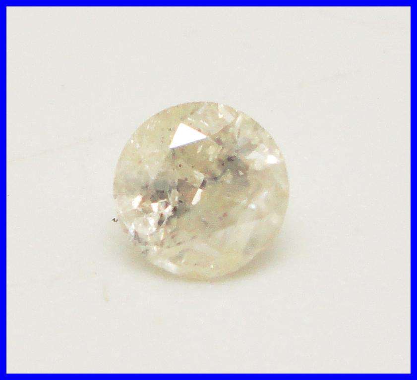 ***NATURAL DIAMOND*** 0.37cts ROUND DIAMOND {R1 - NO RESERVE}