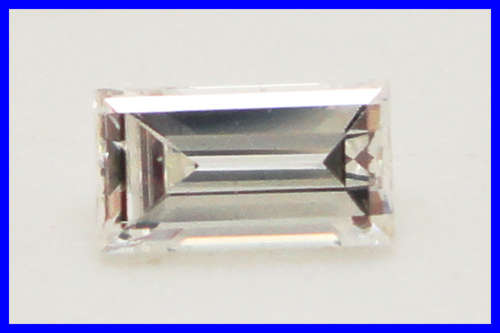 ***JEWELLERY COUNCIL CERTIFIED*** 0.19ct BAGUETTE CUT ***NO RESERVE***