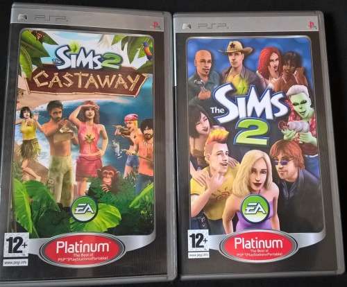 PSP: The Sims 2 + The Sims Castaway
