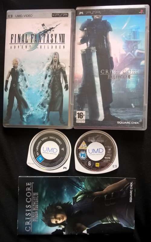 PSP: Crisis Core Final Fantasy VII (7) plus Movie